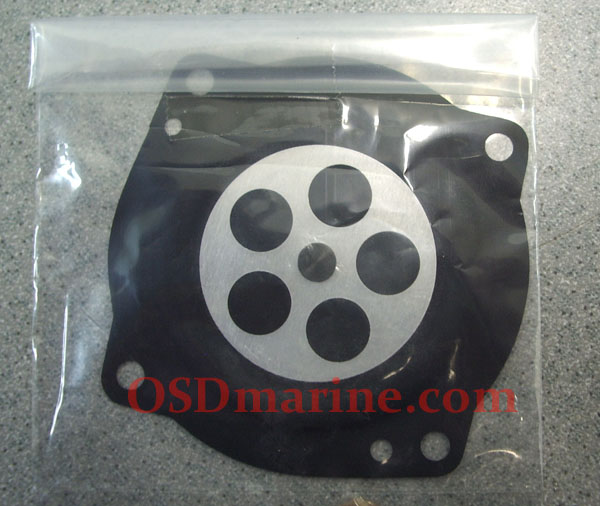 OEM Keihin Carburetor Diaphragm Assy (Black one) - Click Image to Close