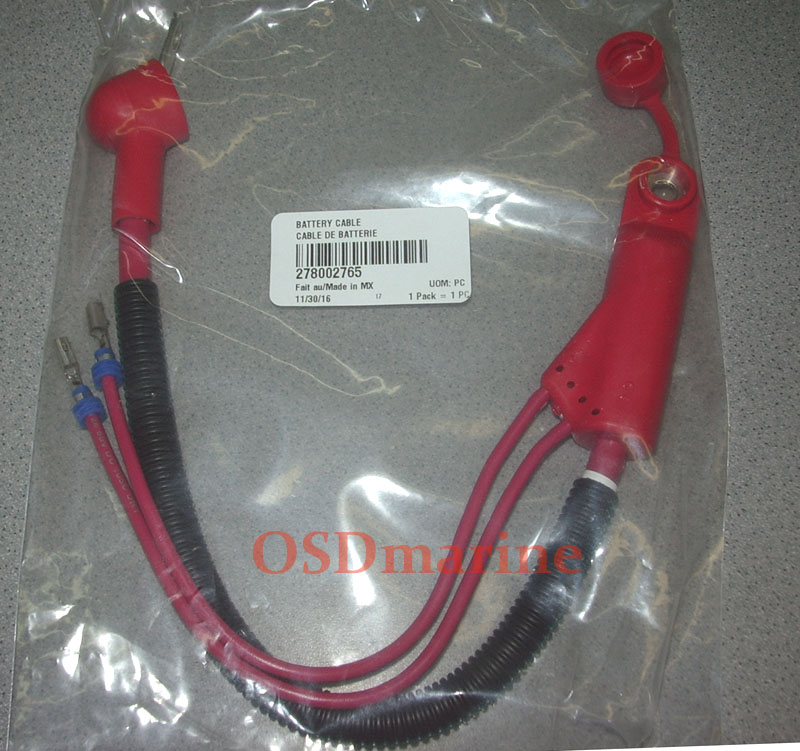 BATTERY CABLE (RED POSITIVE) (SEA DOO 278002765) - Click Image to Close