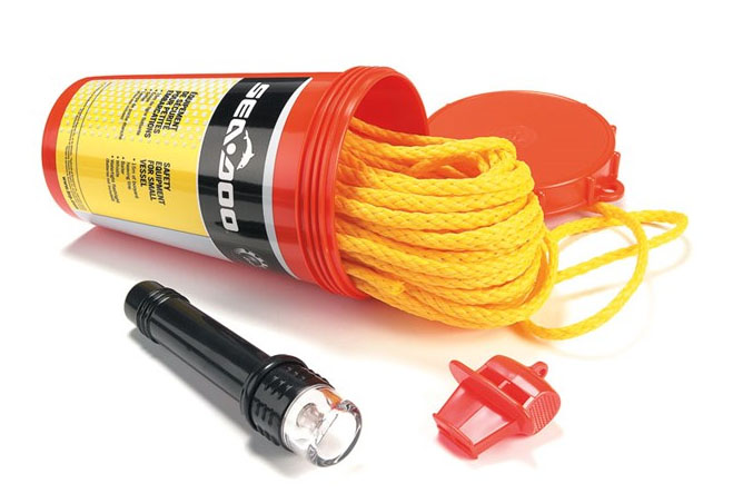 SAFETY KIT (FITS SPARK STORAGE SPACE) (SEA DOO 295100330) - Click Image to Close