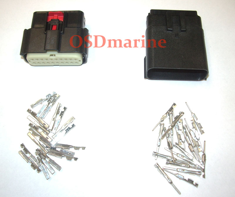 Molex MX150 Waterproof Connector Kit - 20 Pin - Click Image to Close