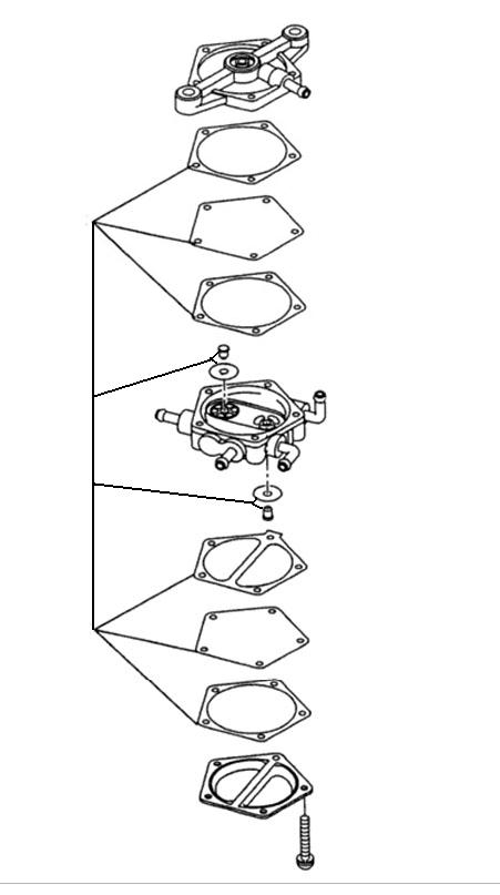 OSD POLARIS FUEL PUMP GASKET KIT (REPLACES 3085176 3240283) - Click Image to Close