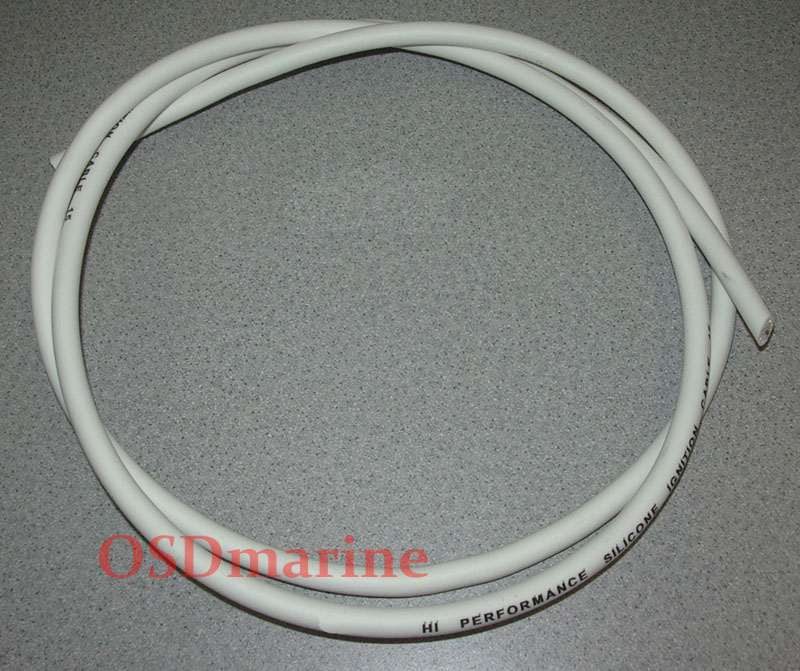 OSD Sea Doo Spark Plug Wire Kit WHITE WIRE 50" - Click Image to Close