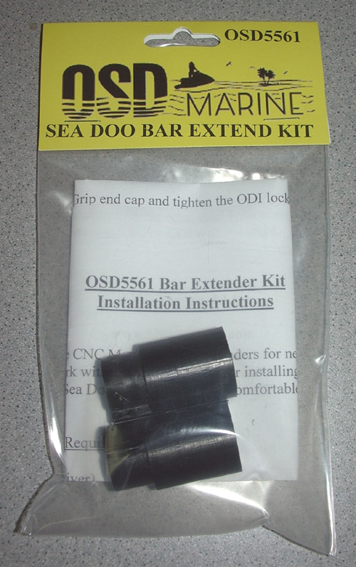 OSD Sea Doo SPARK Bar Extenders 2014-2015 Plastic Bars (Needed for ODI Grips) - Click Image to Close