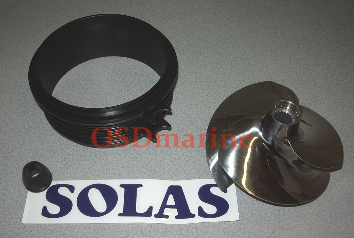 OSD Spark Impeller Combo Package - Solas 12/17 & OEM Wear Ring - Click Image to Close