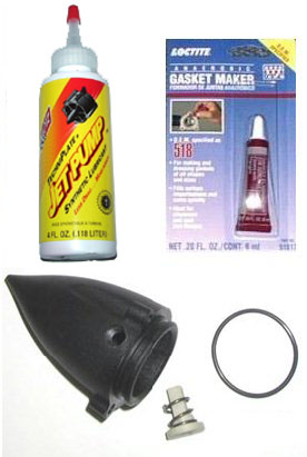 OSD Sea Doo BASIC Antirattle Cone Kit for 140mm Pumps - Click Image to Close