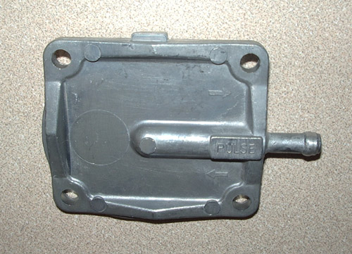 CARB END PLATE (BROKEN PULSE FITTING FIX FOR 38/40 CARBS) (SEA DOO 270500108) - Click Image to Close