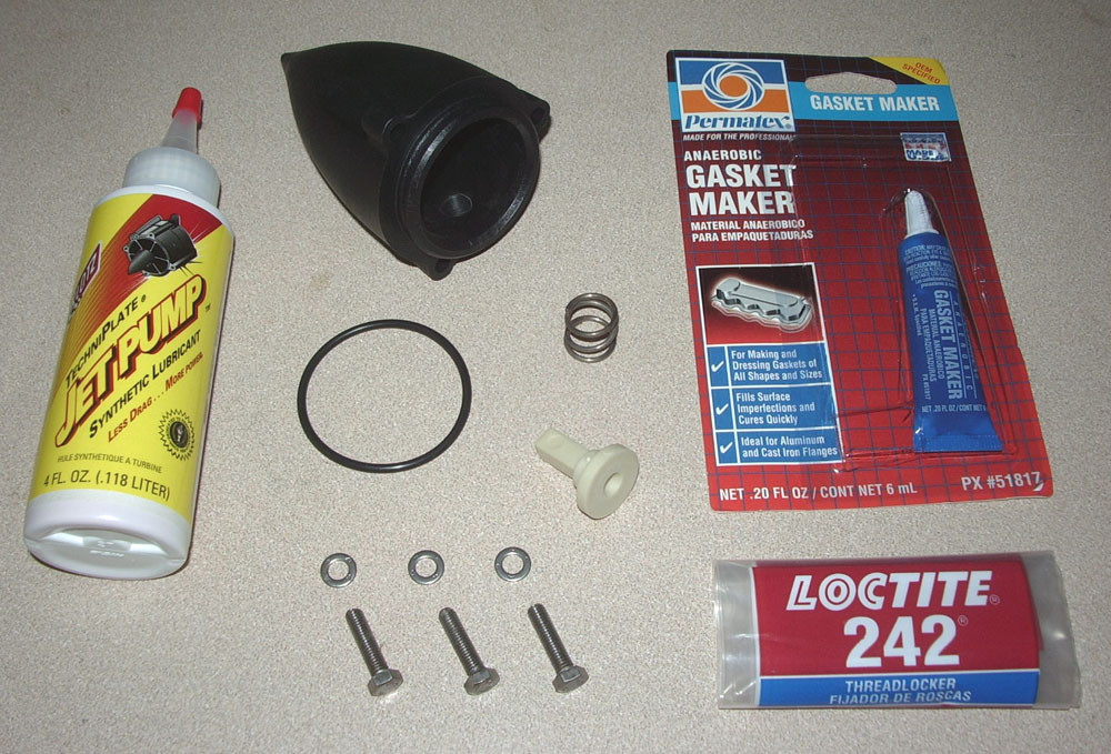 SeaDoo Jet Pump Nose Cone Anti-Rattle Kit 1999 GTX Ltd & 2000-2003 GTX DI